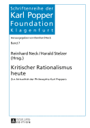 Kritischer Rationalismus Heute: Zur Aktualitaet Der Philosophie Karl Poppers