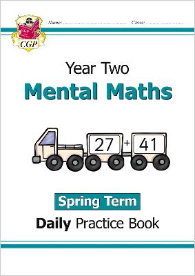 KS1 Mental Maths Year 2 Daily Practice Book: Spring Term - CGP Books (Editor)