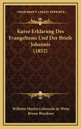 Kurze Erklarung Des Evangeliums Und Der Briefe Johannis (1852)