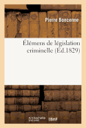 ?l?mens de L?gislation Criminelle