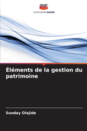 ?l?ments de la gestion du patrimoine