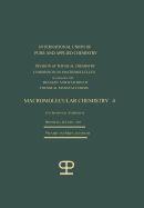 La Chimie Macromolculaire-4 / Macromolecular Chemistry-4
