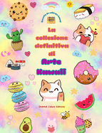 La collezione definitiva di arte kawaii - Adorabili e divertenti disegni kawaii da colorare per tutte le et: Rilassatevi e divertitevi con questa fantastica raccolta da colorare kawaii