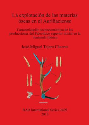 La Explotacion Tecnoeconomica De Las Materias Oseas En El Aurinaciense: Caracterizacin tecnoeconmica de las producciones del Paleoltico superior inicial en la Pennsula Ibrica - Tejero Cceres, Jos-Miguel