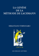 La Genese de La Methode de Lachmann