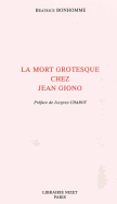 La Mort Grotesque Chez Jean Giono