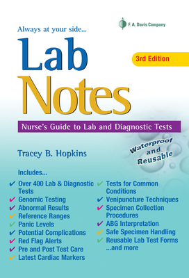 Labnotes: Nurses' Guide to Lab & Diagnostic Tests - Hopkins, Tracey, RN, Bsn