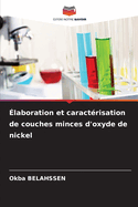 ?laboration et caract?risation de couches minces d'oxyde de nickel