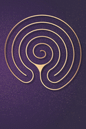 Labyrinth Journal: Chakravyuha labyrinth unlined notebook