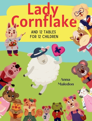 Lady Cornflake and 12 Tables for 12 Children: Multiplication Bedtime Story Book That Teaches Times Tables Multiplication Help for Kids With Charts at the End - Maledon, Anna