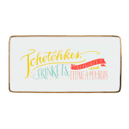 Ladyfingers Letterpress High Five Porcelain Tray