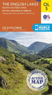 Lake District Os Explorer Active Map Ol5 the English Lakes-North Eastern Area: Penrith, Patterdale & Caldbeck