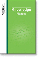 LAMDA Knowledge Matters: An Essential Reference Guide for Teachers and Students of Speech and Drama