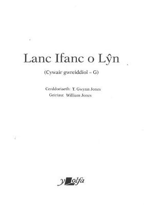 Lanc Ifanc o Lyn (Cywair Gwreiddiol - G) - Jones, GEIRIAU: William, and Jones, CERDDORIAETH: T. Gwynn