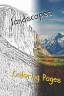 Landscape Coloring Pages: Beautiful Landscapes Coloring Pages, Book, Sheets, Drawings