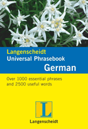 Langenscheidt German Universal Phrasebook