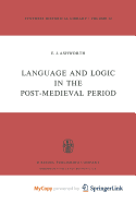 Language and Logic in the Post-Medieval Period