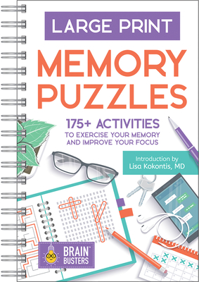 Large Print Memory Puzzles - Parragon Books (Editor)