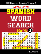 Large Print SPANISH WORD SEARCH Book;1