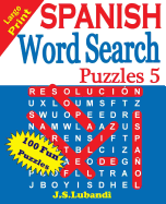 Large Print SPANISH Word Search Puzzles 5