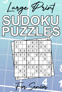 Large Print Sudoku Puzzles for Senior