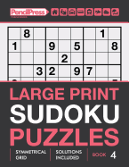 Large Print Sudoku Puzzles (Hard puzzles), (Book 4)