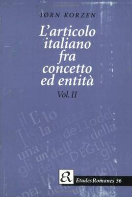 L'articolo Italiano Fra Concetto Ed Entita - Korzen, Iorn