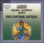 Lassus: Requiem; Magnificat; Moteti - Hamburger Blserkreis fr Alte Musik; Members of the Collegium Aureum; Pro Cantione Antiqua (choir, chorus)