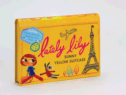 Lately Lily Sunny Yellow Suitcase