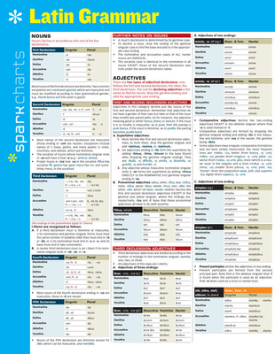 Latin Grammar SparkCharts - SparkNotes