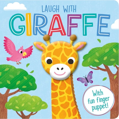 Laugh with Giraffe: Finger Puppet Board Book - Igloobooks