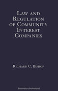 Law and Regulation of Community Interest Companies