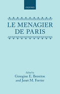 Le Menagier de Paris: A Critical Edition