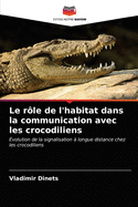 Le r?le de l'habitat dans la communication avec les crocodiliens