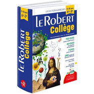 Le Robert College 2024: Monolingual French Dictionary for College Students