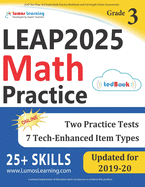 LEAP Test Prep: 3rd Grade Math Practice Workbook and Full-length Online Assessments: LEAP Study Guide