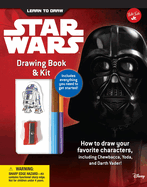 Learn to Draw Star Wars Drawing Book & Kit: Includes Everything You Need to Get Started! How to Draw Your Favorite Characters, Including Chewbacca, Yoda, and Darth Vader!