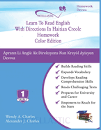 Learn To Read English With Directions In Haitian Creole Homework: Color Edition