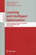 Learning and Intelligent Optimization: Second International Conference, LION 2007 II, Trento, Italy, December 8-12, 2007. Selected Papers
