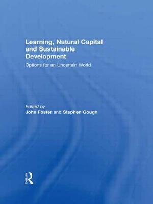Learning, Natural Capital and Sustainable Development: Options for an Uncertain World - Foster, John (Editor), and Gough, Stephen (Editor)