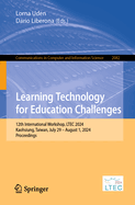 Learning Technology for Education Challenges: 12th International Workshop, LTEC 2024, Kaohsiung, Taiwan, July 29 - August 1, 2024, Proceedings