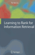 Learning to Rank for Information Retrieval