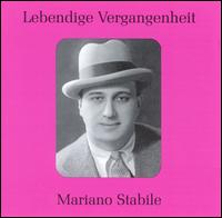 Lebendige Vergangenheit: Mariano Stabile - Afro Poli (vocals); Aristide Baracchi (vocals); Emilio Venturini (vocals); Erminia Rubadi (vocals); Giuseppe Nessi (vocals);...