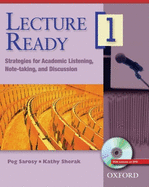 Lecture Ready 1 Student Book with DVD: Strategies for Academic Listening, Note-Taking, and Discussion