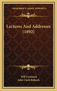 Lectures and Addresses (1892)