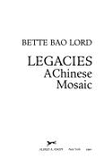 Legacy - Lord, Bette Bao