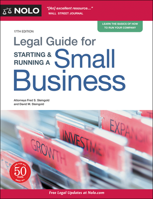 Legal Guide for Starting & Running a Small Business - Steingold, Fred S, and Steingold, David