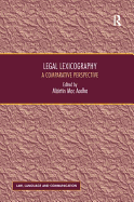 Legal Lexicography: A Comparative Perspective