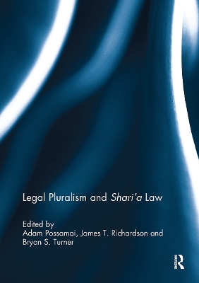 Legal Pluralism and Shari'a Law - Possamai, Adam (Editor), and Richardson, James T (Editor), and Turner, Bryan (Editor)