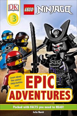 LEGO NINJAGO Epic Adventures - March, Julia, and DK
